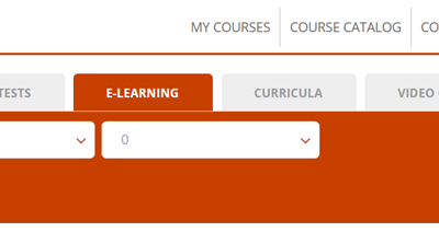 Screenshot of Forma LMS