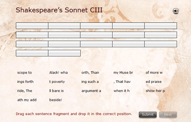 Sentence Sequencing Exercise