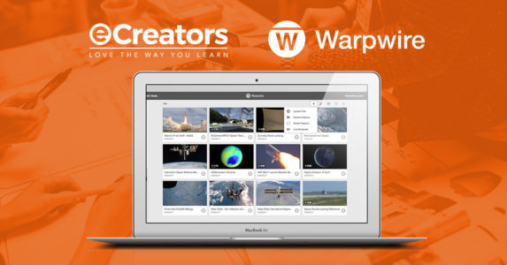 eCreators Partners With Warpwire Video Platform