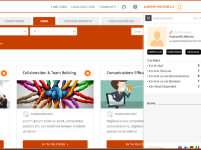 Screenshot of Forma LMS