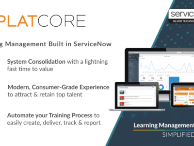 Screenshot of PlatCore LMS