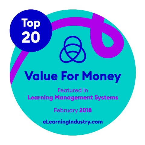 The Best Value for Money Learning Management Systems for Small Businesses (SMBs) Badge 2019