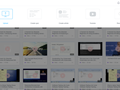Screenshot of Kloudlearn