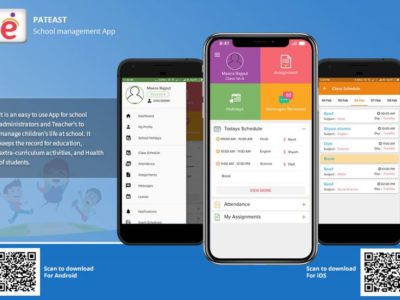 Screenshot of Pateast School Management Software