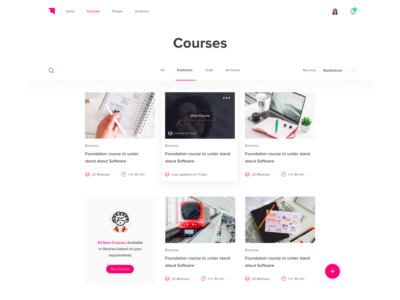 Screenshot of Auzmor Learn