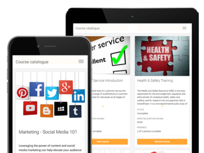 Screenshot of Alver Learning