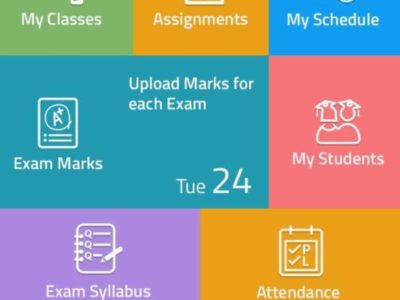 Screenshot of Pateast School Management Software