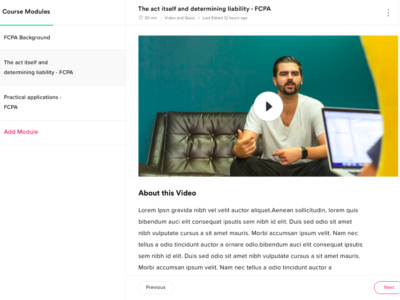 Screenshot of Auzmor Learn