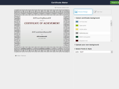 Screenshot of Exam Testing