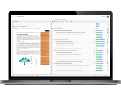 Screenshot of Area9 Rhapsode™