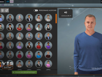 Screenshot of VTS Editor