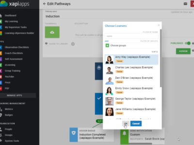 Screenshot of xapiapps