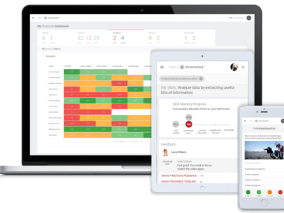 Screenshot of Area9 Rhapsode™