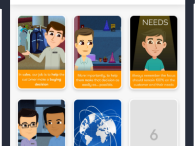 Screenshot of TalentCards