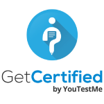 YouTestMe GetCertified logo