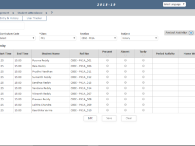 Screenshot of EduSys - ERP Software for School, College & Univeristy