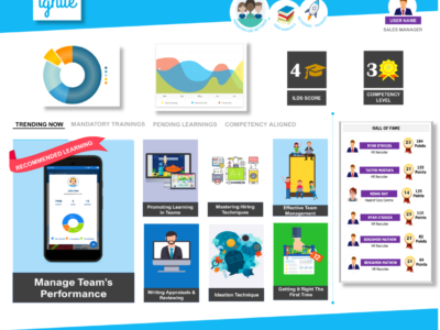 Screenshot of IGNITE Learning Management System