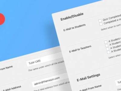Screenshot of Tutor LMS