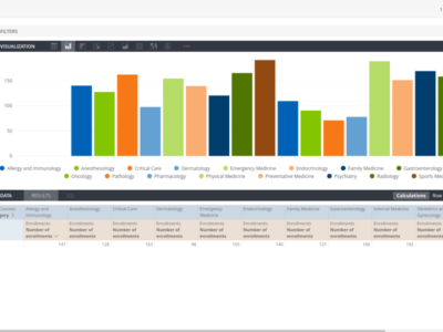 Screenshot of EthosCE LMS