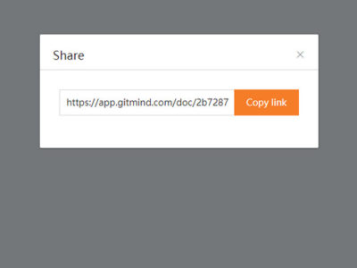 Screenshot of GitMind