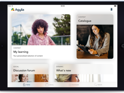 Screenshot of Civica Learning