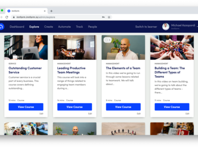 Screenshot of Innform