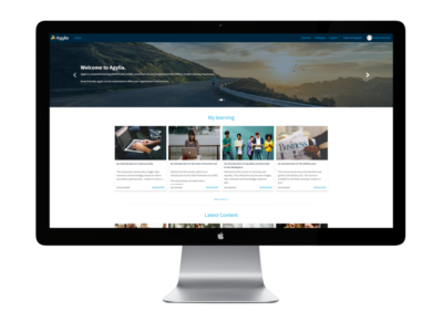 Screenshot of Civica Learning