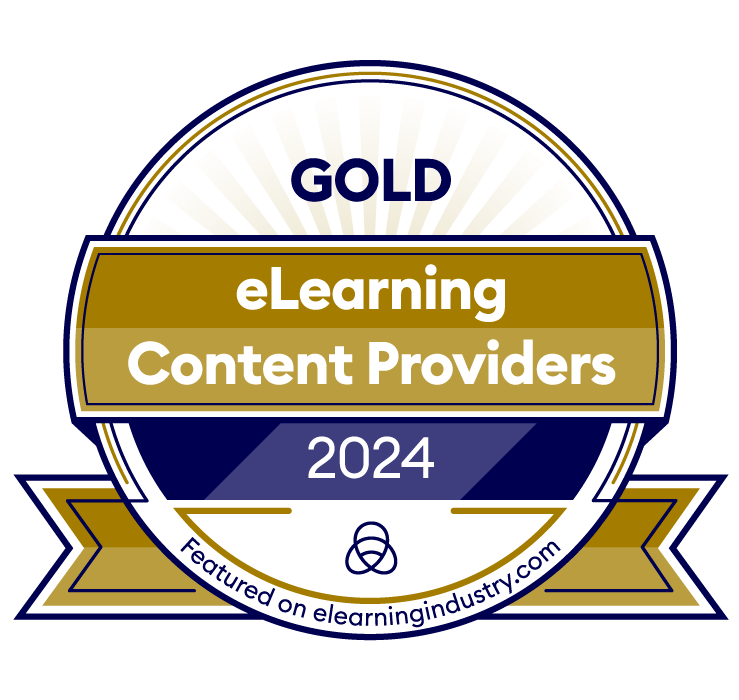 Gold Winner Top eLearning Content Development Companies For 2024