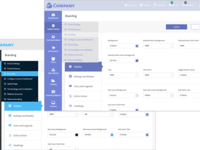 Screenshot of Abara LMS