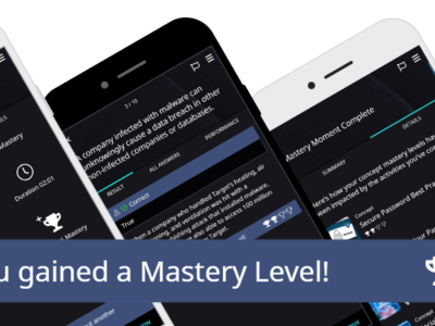 Screenshot of OttoLearn Microlearning