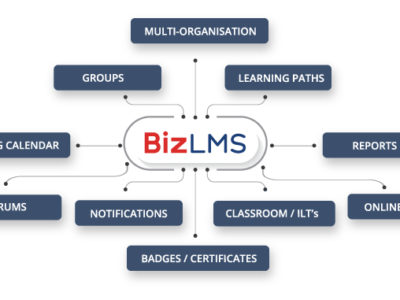 Screenshot of BizLMS