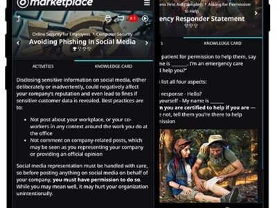 Screenshot of OttoLearn Microlearning