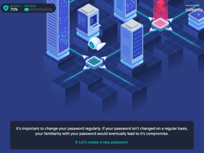 Screenshot of Adeptly