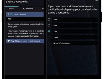 Screenshot of OttoLearn Microlearning
