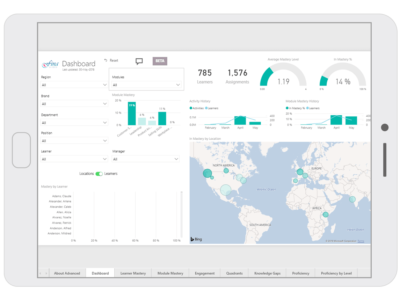 Screenshot of OttoLearn Microlearning