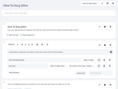 Screenshot of Adeptly