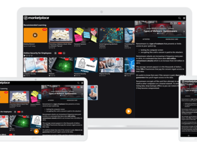 Screenshot of OttoLearn Microlearning