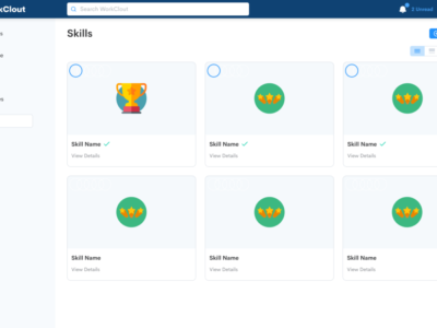 Screenshot of WorkClout Performance Support