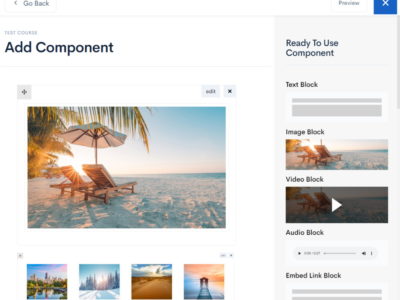 Screenshot of Edital