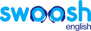 Swoosh English logo