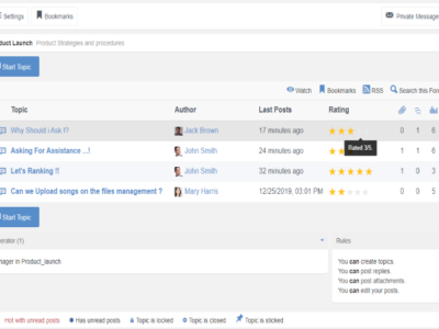 Screenshot of eXo Platform