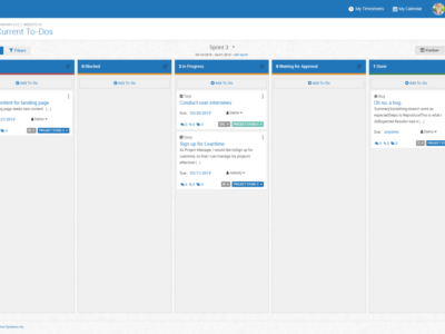 Screenshot of Leantime