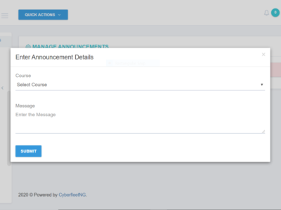 Screenshot of Book-IT LMS