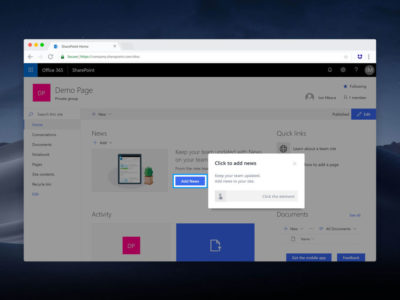 Screenshot of Userlane