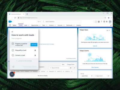 Screenshot of Userlane