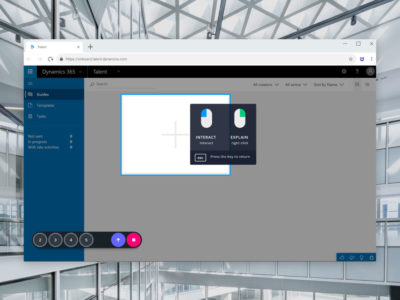 Screenshot of Userlane