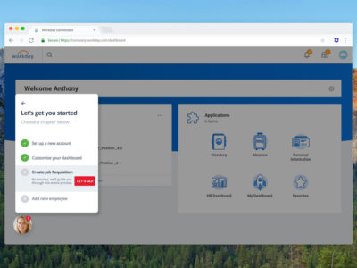 Screenshot of Userlane