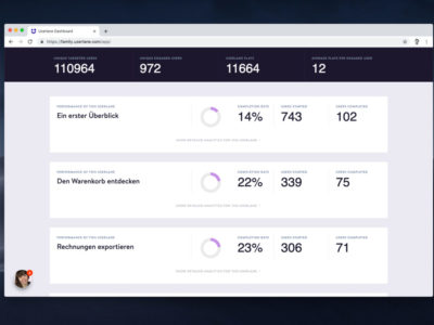Screenshot of Userlane