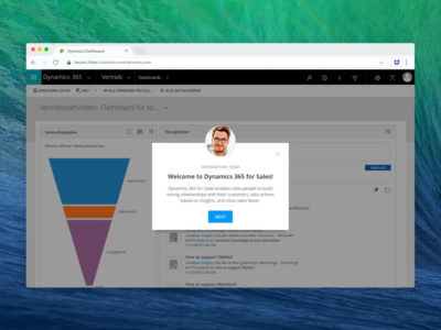 Screenshot of Userlane