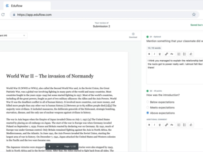 Screenshot of Eduflow